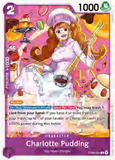 Card Keychain - One Piece - Charlotte Pudding Character OP06-024