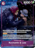 Card Keychain - One Piece - Rosinante & Law Character FB01-120