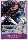 Card Keychain - One Piece - Rosinante & Law Character EB01-038