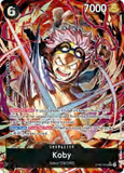 Card Keychain - One Piece - Koby Character Alt Art, Foil ST01-006