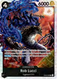 Card Keychain - One Piece - Rob Lucci Character Alt Art, Foil EB01-048