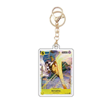 Card Keychain - One Piece - Borsalino Character foil, alt art, Super Rare OP06-004