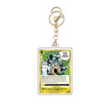 Card Keychain - One Piece - Sanji Event, Parallel/Alt Art Manga Alt Art, Gold Foil OP05-089