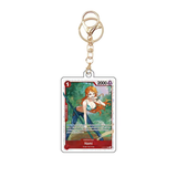 Card Keychain - One Piece - Nami Character Basic ST01-007