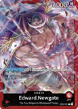 Card Keychain - One Piece - Edward.Newgate Leader Alt Art, Foil OP02-001
