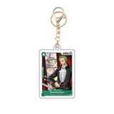 Card Keychain - One Piece - Roronoa Zoro Character Foil OP01-002