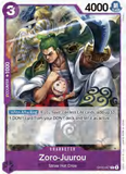 Card Keychain - One Piece - Zoro-Juuro Character OP06-007