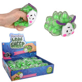 Squishy - Squeezy Bead Leaf Sheep 3 Inch (1 Unit)