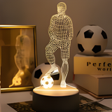 3D LED Night Light - Soccer Player