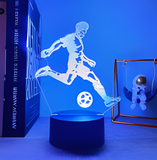 3D LED Night Light - Soccer - Messi