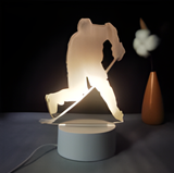 3D LED Night Light - Ice Hockey Player (2)