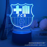 3D LED Night Light - FC Barcelona - FC Barcelona Crest