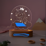 3D LED Night Light - Unicorn