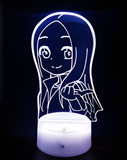 3D Illuminated Art - Teasing Master Takagi-san - Takagi-san (chibi) 3D Illusion LED Night Light 16 Colors