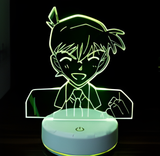 3D Illuminated Art - Detective Conan - Adult Conan 3D Illusion LED Night Light 16 Colors