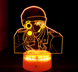 3D Illuminated Art - Detective Conan - Akai Shuichi 3D Illusion LED Night Light 16 Colors #7806