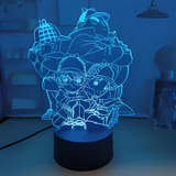 3D Illuminated Art - Detective Conan - Detective Boys 3D Illusion LED Night Light 16 Colors