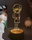 3D Illuminated Art - Detective Conan - Haibara Ai 3D Illusion LED Night Light 16 Colors #7813