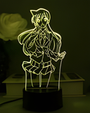 3D Illuminated Art - Detective Conan - Ran Mouri 3D Illusion LED Night Light 16 Colors