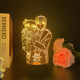 3D Illuminated Art - Detective Conan - Amuro Tooru and Conan 3D Illusion LED Night Light 16 Colors