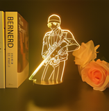 3D Illuminated Art - Detective Conan - Akai Shuichi 3D Illusion LED Night Light 16 Colors #7850
