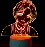 3D Illuminated Art - Wonder Egg Priority - Momoe Sawaki 3D Illusion LED Night Light 16 Colors
