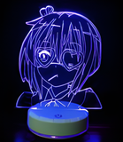 3D Illuminated Art - Chuunibyou demo Koi ga Shitai! - Takanashi Rikka 3D Illusion LED Night Light 16 Colors