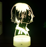 3D Illuminated Art - Haikyuu!! - Kozume Kenma 3D Illusion LED Night Light 16 Colors #8502