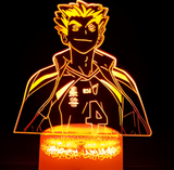 3D Illuminated Art - Haikyuu!! - Bokuto Koutarou 3D Illusion LED Night Light 16 Colors