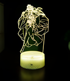 3D Illuminated Art - Heaven Official's Blessing - Qi Rong 3D Illusion LED Night Light 16 Colors