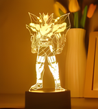 3D Illuminated Art - Kamen Rider - Winged armored hero (Kamen Rider design) 3D Illusion LED Night Light 16 Colors