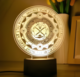 3D Illuminated Art - Kamen Rider - Wizard Magic Circle 3D Illusion LED Night Light 16 Colors