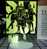 3D Illuminated Art - Slam Dunk - Basketball Team / Shohoku Team 3D Illusion LED Night Light 16 Colors