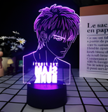 3D Illuminated Art - Slam Dunk - Rukawa Kaede 3D Illusion LED Night Light 16 Colors