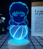3D Illuminated Art - Slam Dunk - Kaede Rukawa 3D Illusion LED Night Light 16 Colors
