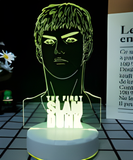 3D Illuminated Art - Slam Dunk - Hisashi Mitsui 3D Illusion LED Night Light 16 Colors
