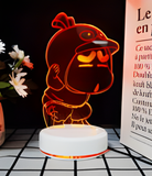 3D Illuminated Art - Crayon Shin-chan - Shin-chan wearing a hat 3D Illusion LED Night Light 16 Colors