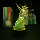 3D Illuminated Art - Crayon Shin-chan - Hiroshi Nohara 3D Illusion LED Night Light 16 Colors