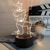 3D Illuminated Art - Crayon Shin-chan - Action Kamen 3D Illusion LED Night Light 16 Colors