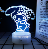 3D LED Night Light - Sanrio - My Melody (2)