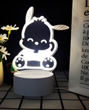 3D Illuminated Art - Sanrio - Pochacco 3D Illusion LED Night Light 16 Colors #508