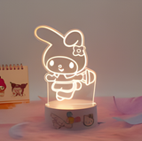 3D LED Night Light - Sanrio - My Melody (4)