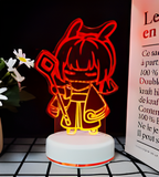 3D Illuminated Art - Sky: Children of the Light - White Bird 3D Illusion LED Night Light 16 Colors