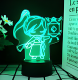 3D LED Night Light - Sky - High Ponytail