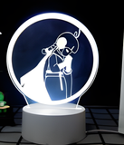 3D Illuminated Art - Sky: Children of the Light - Sky Kid character (Máhuā design) 3D Illusion LED Night Light 16 Colors