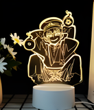 3D Illuminated Art - Toilet-bound Hanako-kun - Hanako-kun 3D Illusion LED Night Light 16 Colors #702
