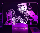 3D Illuminated Art - Toilet-Bound Hanako-kun - Hanako-kun and Nene Yashiro holding hands 3D Illusion LED Night Light 16 Colors