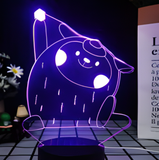 3D Illuminated Art - Eggy Party - Dongdong Sheep 3D Illusion LED Night Light 16 Colors #8808