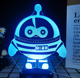 3D Illuminated Art - Eggy Party - Prisoner Egg 3D Illusion LED Night Light 16 Colors