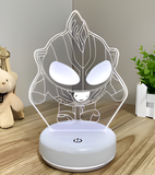 3D Illuminated Art - Ultraman - Ultraman Z (Eggy Party style) 3D Illusion LED Night Light 16 Colors